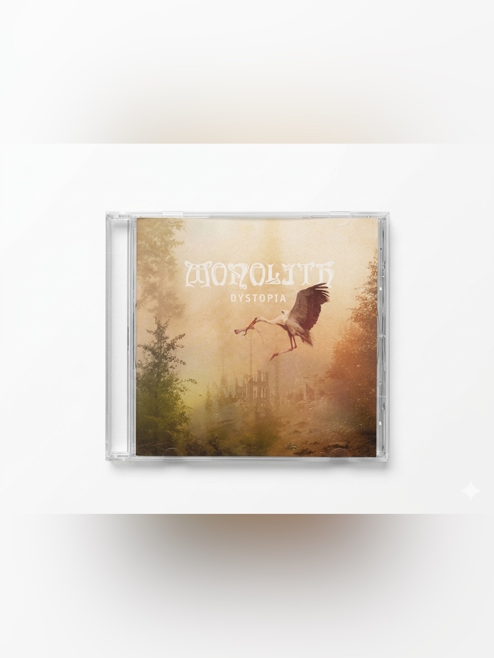 Monolith Dystopia CD 2014 Final Gate Records Stoner Doom Metal Rock Album